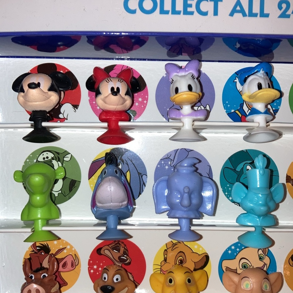 40! Disney Micro Popz Best Buddies Micro Pops box game collectors album - Picture 2 of 9